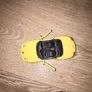 Toy car yellow Porsche Boxter Image 2