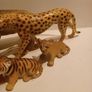 Wild Animal Figures Big Cats Vintage ELC Image 4