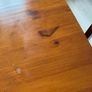 Wooden table & 6 chairs Image 3
