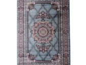 Rug Oriental Style Blue Tabriz Rug Carpet Timeless Persian-Inspired Design