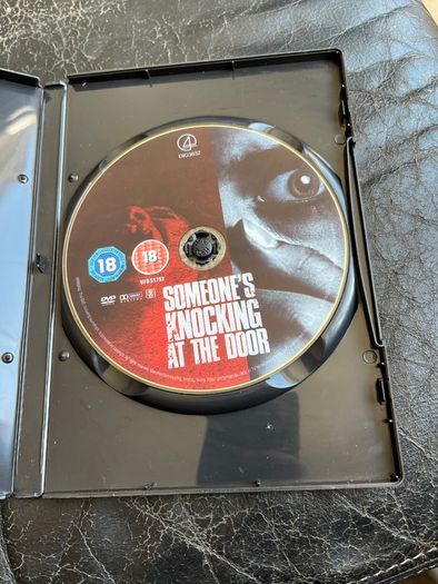 Two Classic Horror DVDs Someones knocking on my door and Friday 13th