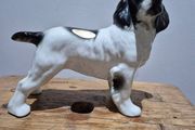 Staffordshire Token Pottery ceramic spaniel