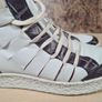 womens DIESEL BLACK GOLD LEATHER trainers runners white black Size UK 4 EU 36 boys girls unisex Image 7