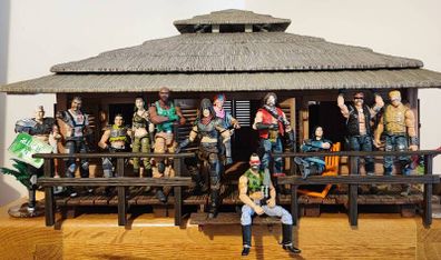 GI JOE Dreadnok Florida Everglades Hideout/lair