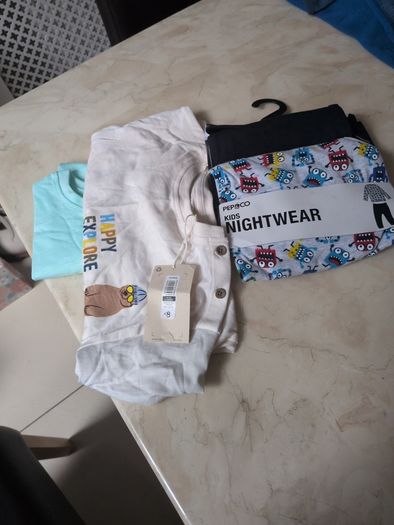 Boys Clothing X 3 Items.  Age 3 - 4 Years.  New