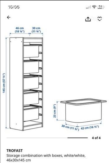 ikea Trofast Storage unit