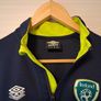 Ireland Football Track Top. Official Umbro Quarter Zip Youth Age 11 To 13 Years. Collect In Dublin Or Receive Via Post. Image 5
