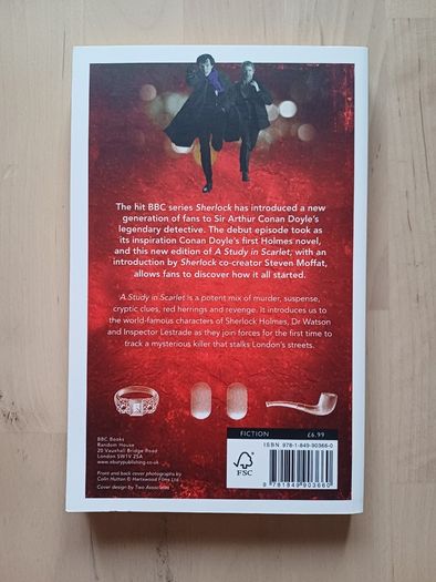 Sherlock BBC Books Arthur Conan Doyle (Murder Mystery Paperbacks 2011)
