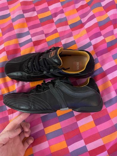 Hugo Boss Orange low sneakers