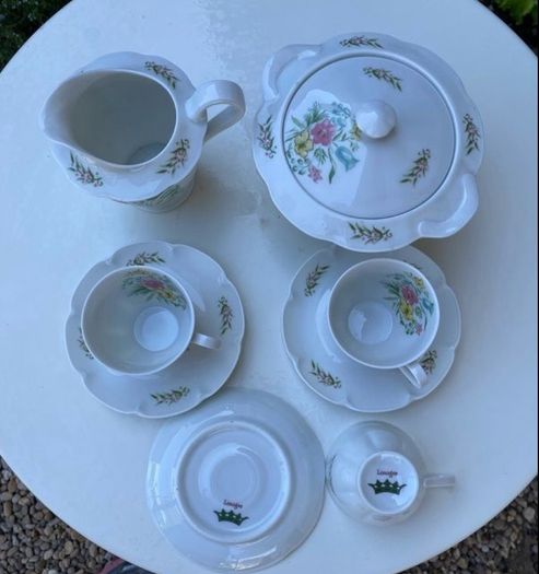 cups  & saucer  Limoges porcelain