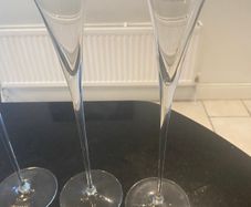 LSA international set of four handmade glasses