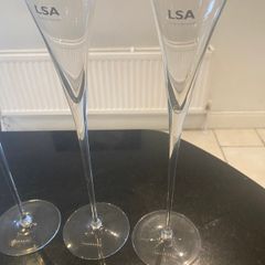 LSA international set of four handmade glasses
