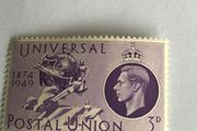 1949 British stamp - Universal Postal Union