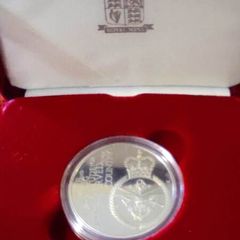 5 silver pounds mintage 15000