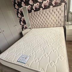 King Size Ottoman Bed and Respa Orthopaedic Mattress