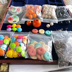 Beads for jewellery, craft making