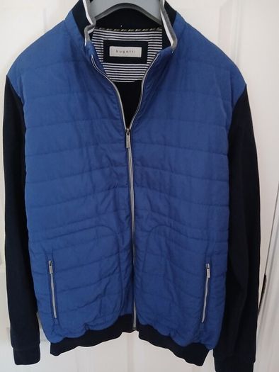 Bugatti Men's Hybrid Quilted Cardigan Jacket