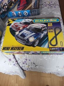 scalextric mini mayhem set