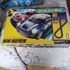 scalextric mini mayhem set