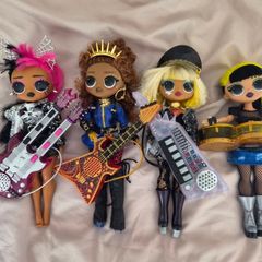 LOL Surprise OMG Remix Rock Band Set - 4 Dolls & Instruments (Super Sonix)