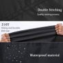 Bike Cover, Bike Covers for Outside Storage, 210T Outdoor Waterproof Bicycle Cover with Lock Holes, Anti Rain UV Bike Covers with Storage Bag for Mountain Bike, Road Bike Image 2