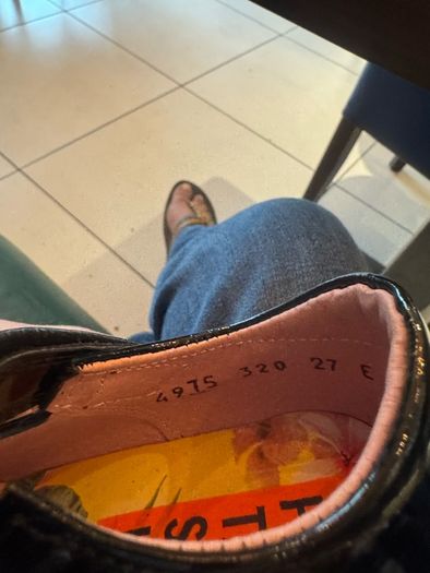 brand new school shoes