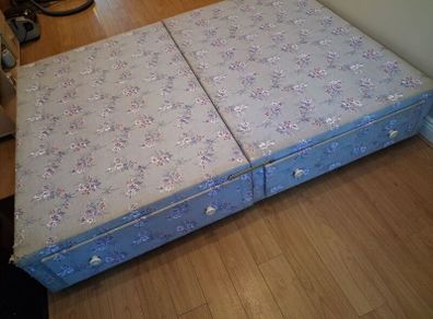 Double Divan Bed Base