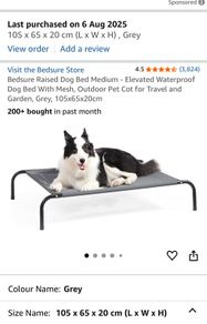 Indoor/Outdoor dog bed - Medium