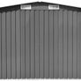 Garden Storage Shed Anthracite Steel 257x205x178 Cm Multiple Colours Available (free Postage) Image 10