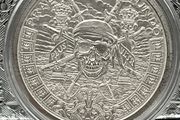1oz Fine 999 Silver Bullion Pirate Round.