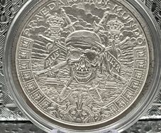 1oz Fine 999 Silver Bullion Pirate Round.