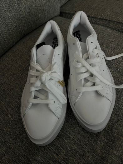 Adidas Sleek platform trainers