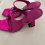 Zara metallic pink heels BNWT Image 3