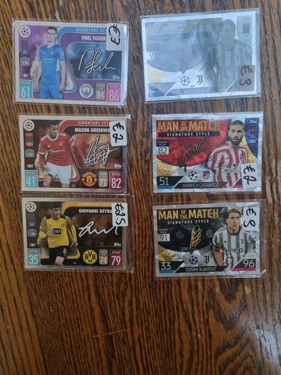 Match Attax Cards