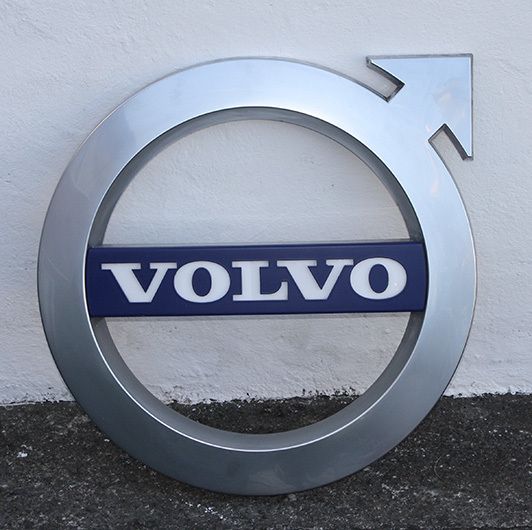Volvo Dealership Sign