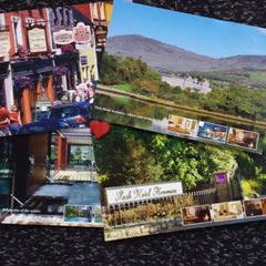 Ireland Postcards : Park Hotel Kenmare , Co. Kerry - (4) Promotional/Advertising Postcards