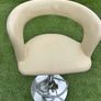 cream bar stool Image 3