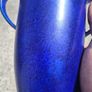 2 X George Clews Art Deco Chamelon ware With Sterling Silver Rims Image 9