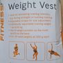 Weight vest, ankle/wrist weights Image 3