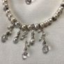 Brand New Sterling Silver and Freshwater Pearl Necklace and matching Earrings Image 5