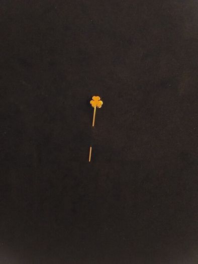 Vintage Shamrock Stick Pin