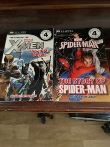 DK Readers Marvel Spiderman and X-Men