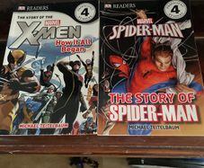 DK Readers Marvel Spiderman and X-Men