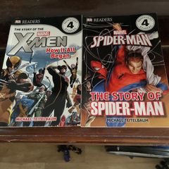DK Readers Marvel Spiderman and X-Men