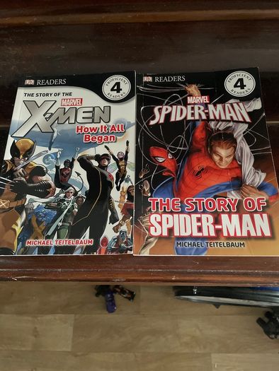 DK Readers Marvel Spiderman and X-Men
