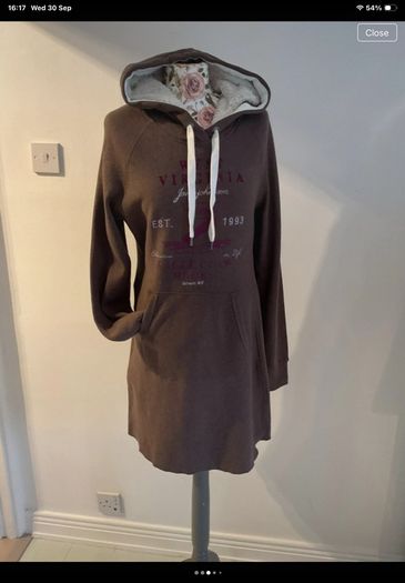 dress bnwt H&M hoodie dress size medium rrp 39.99
