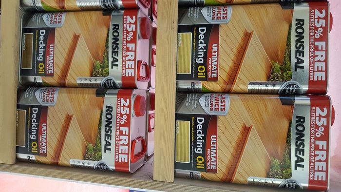 Ronseal Ultimate Decking Oil 5L (CALL TO CHECK STOCK)