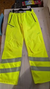 Leo Hi Viz Work Wear Trousers - Landcross Size Small