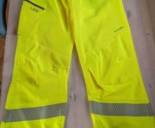 Leo Hi Viz Work Wear Trousers - Landcross Size Small