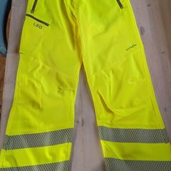 Leo Hi Viz Work Wear Trousers - Landcross Size Small